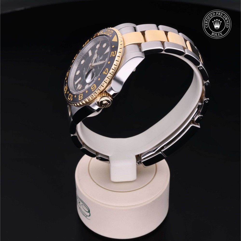 rolex-certified-pre-owned-GMT-Master II-40 mm-Yellow Rolesor-2017-M116713LN-0001
