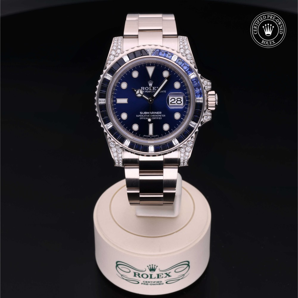 rolex-certified-pre-owned-Submariner Date-40 mm-18ct White Gold-2020-M116659SABR-0001