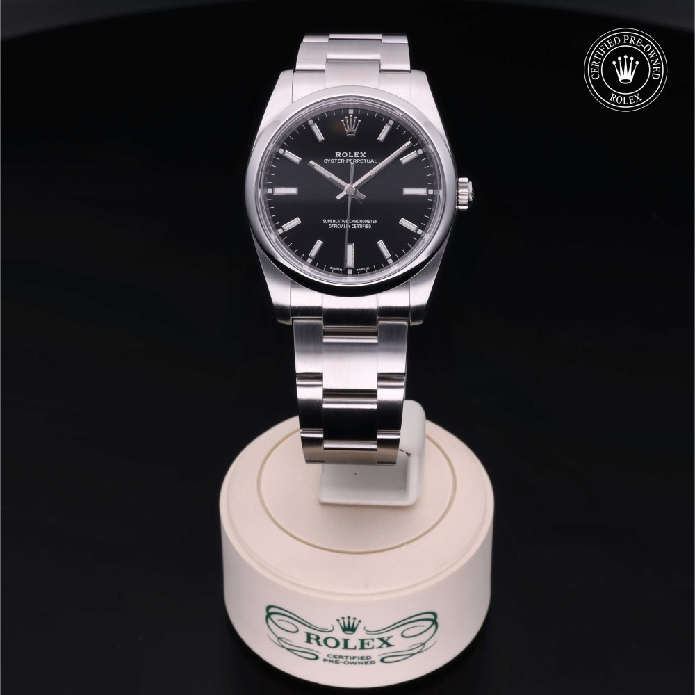 rolex-certified-pre-owned-Oyster Perpetual-34 mm-Oystersteel-2019-M114200-0023