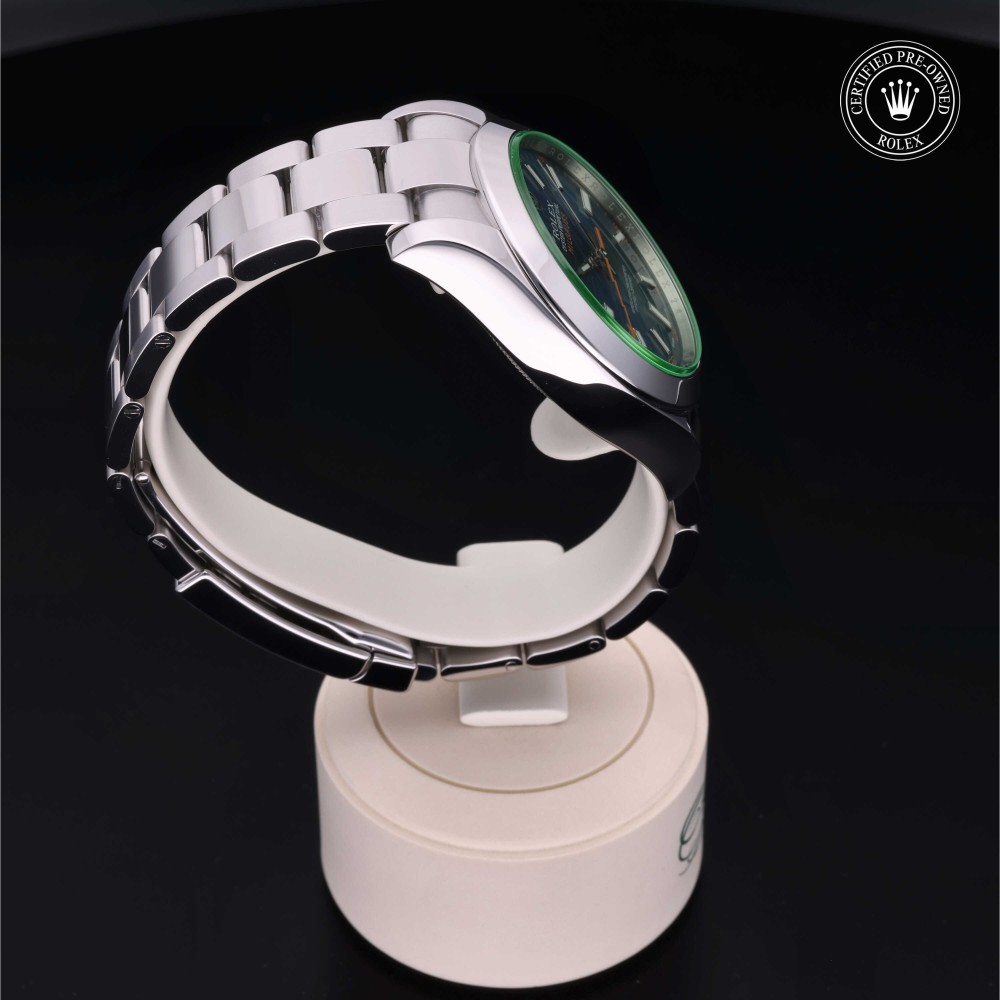 rolex-certified-pre-owned-Milgauss-40 mm-Oystersteel-2015-M116400GV-0002