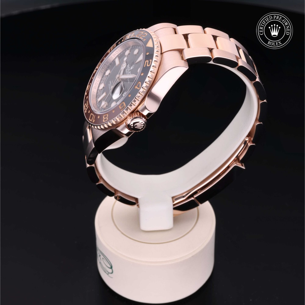rolex-certified-pre-owned-GMT-Master II-40 mm-18ct Everose Gold-2021-M126715CHNR-0001