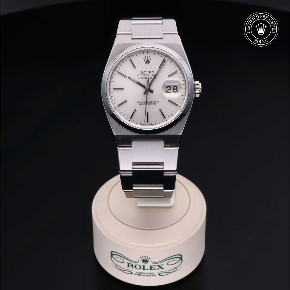 rolex-certified-pre-owned-Oysterquartz Datejust-36 mm-Oystersteel-17000