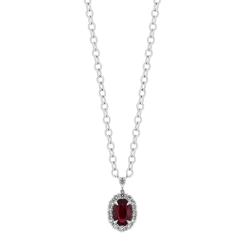 Rosa Ruby Pendant 0.6ct