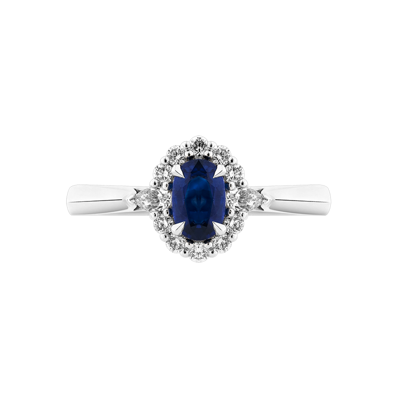 Rosa Sapphire Dress Ring 0.6ct