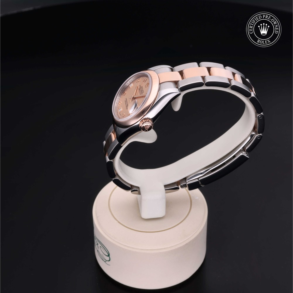 rolex-certified-pre-owned-Lady-Datejust-26 mm-Everose Rolesor-2010-M179161-0010