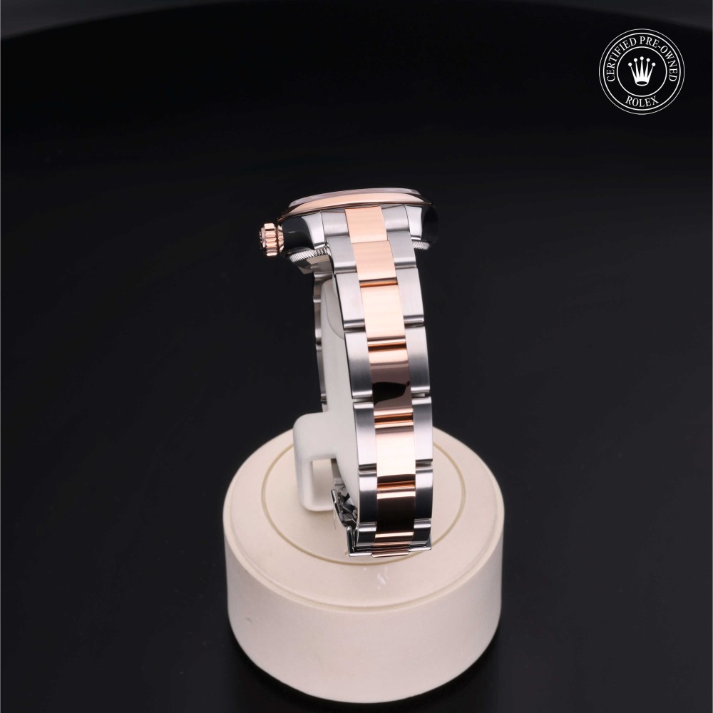 rolex-certified-pre-owned-Lady-Datejust-26 mm-Everose Rolesor-2010-M179161-0010