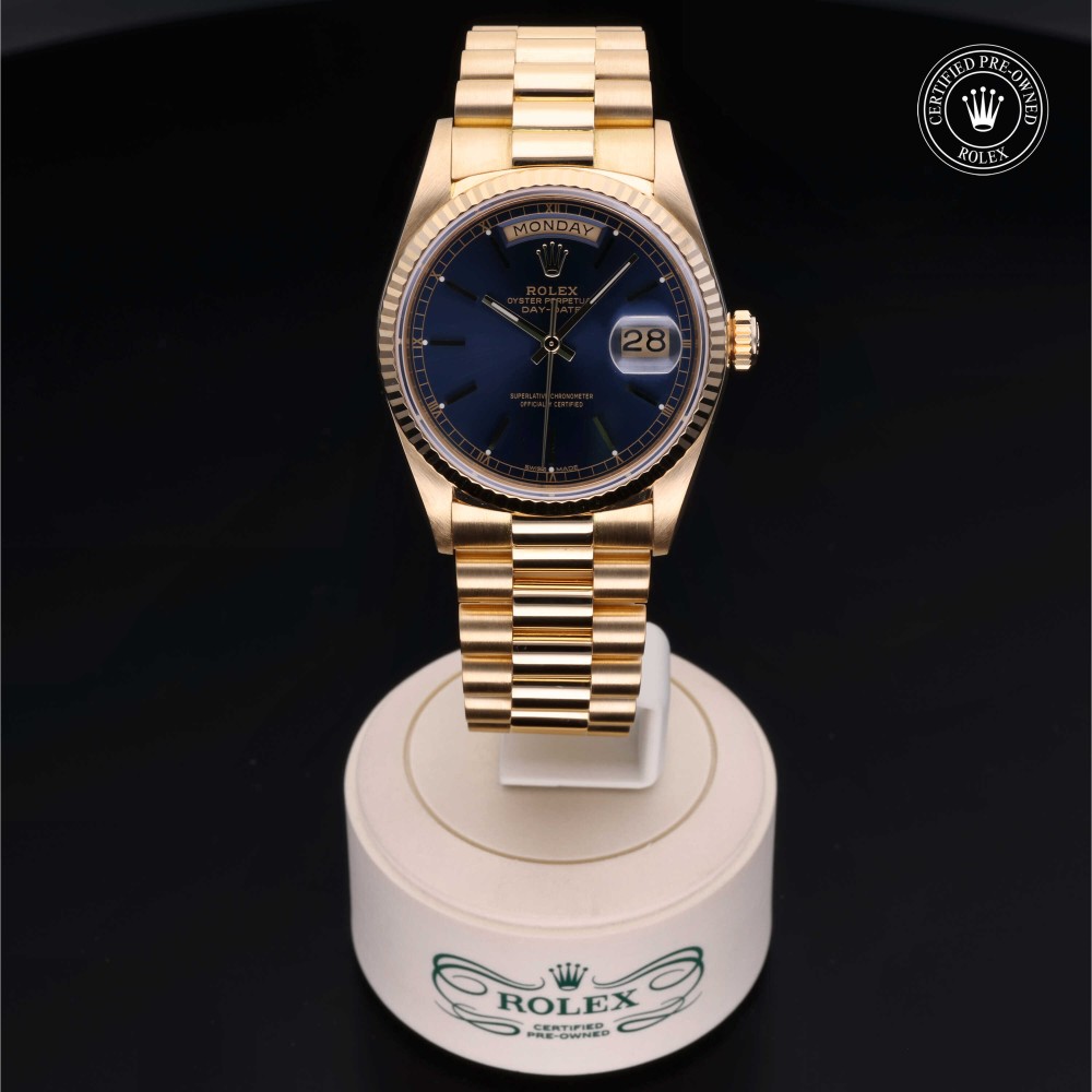 rolex-certified-pre-owned-Day-Date-36 mm-18ct Yellow Gold-1987-18038