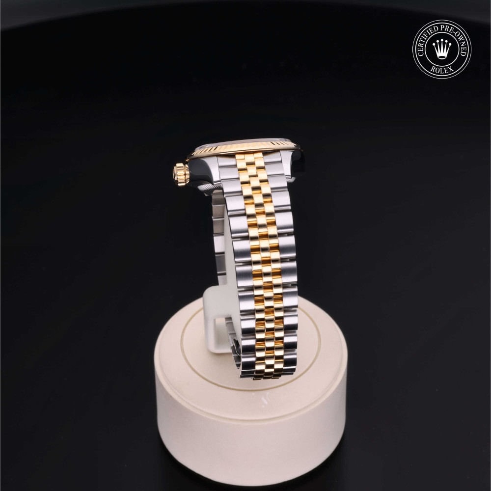 rolex-certified-pre-owned-Lady-Datejust-28 mm-Yellow Rolesor-2020-M279173-0001