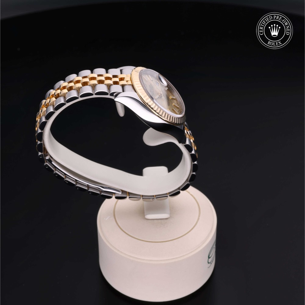 rolex-certified-pre-owned-Lady-Datejust-28 mm-Yellow Rolesor-2020-M279173-0001