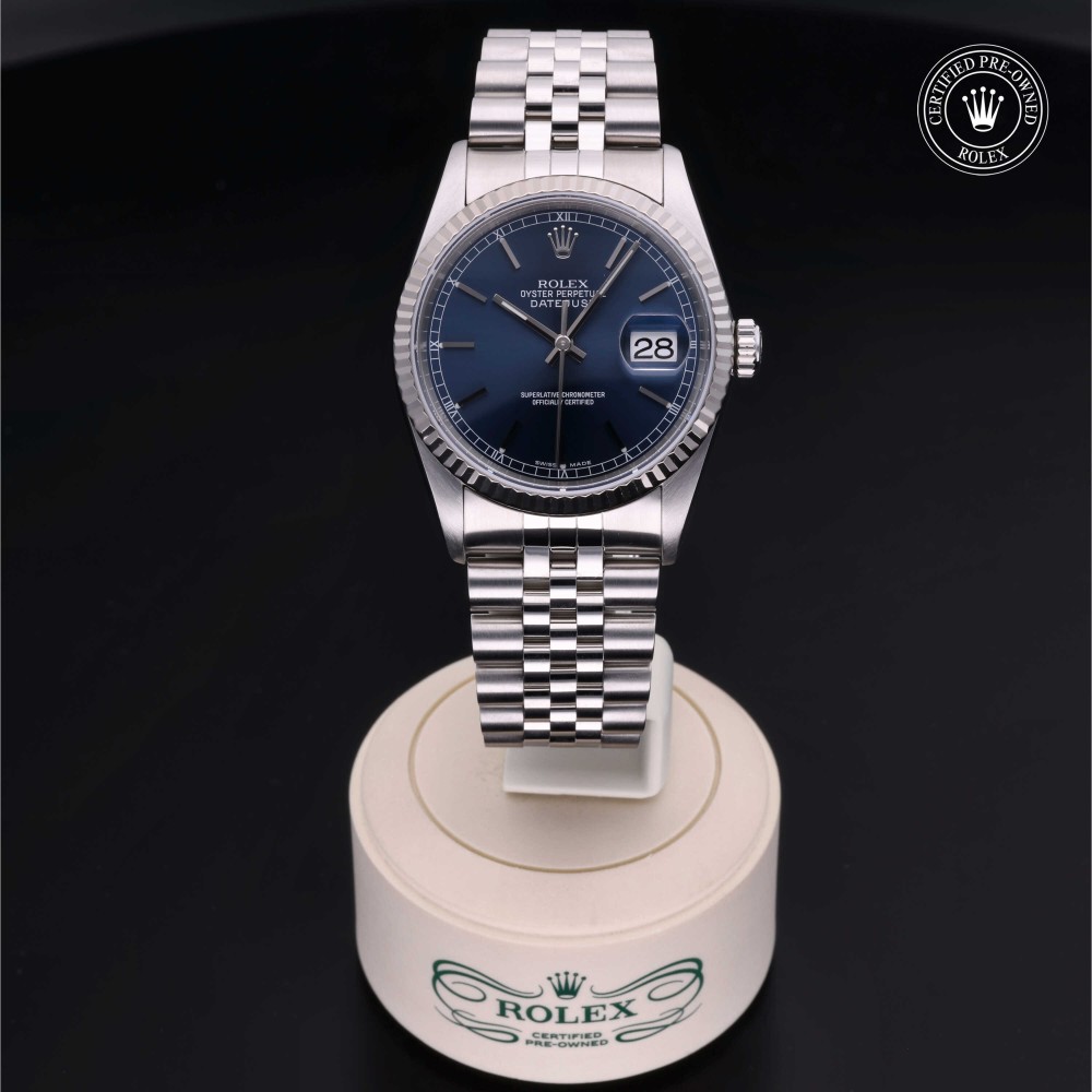 rolex-certified-pre-owned-Datejust-36 mm-White Rolesor-1993-M16234-0047