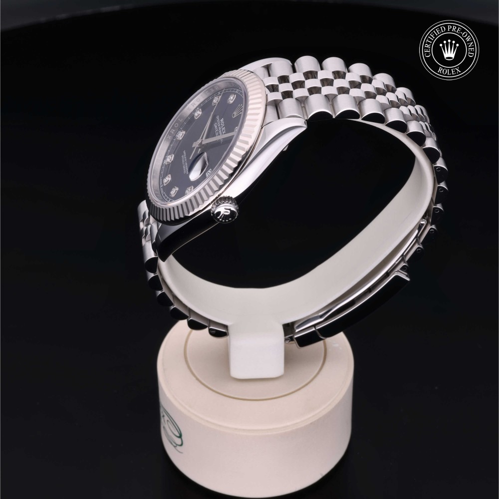 rolex-certified-pre-owned-Datejust-41 mm-White Rolesor-2021-M126334-0016