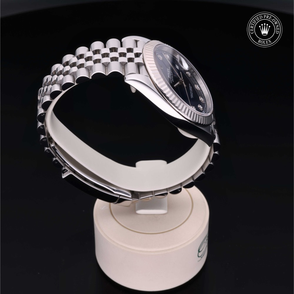rolex-certified-pre-owned-Datejust-41 mm-White Rolesor-2021-M126334-0016