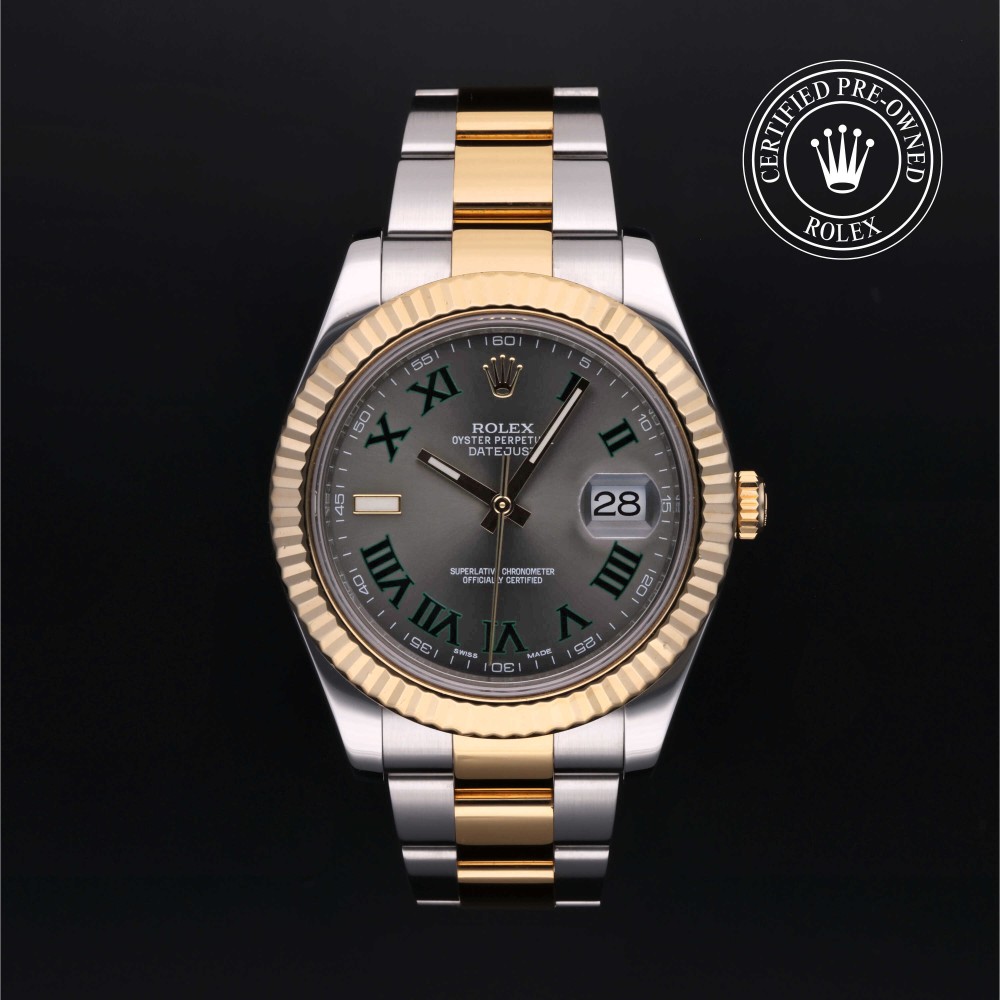rolex-certified-pre-owned-Datejust II-41 mm-Yellow Rolesor-2013-M116333-0001