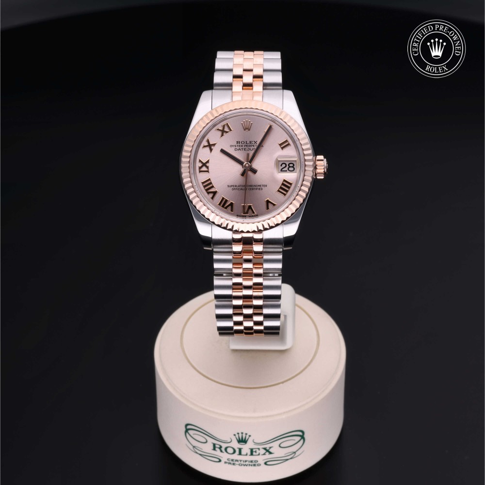 rolex-certified-pre-owned-Datejust-31 mm-Everose Rolesor-2017-M178271-0062
