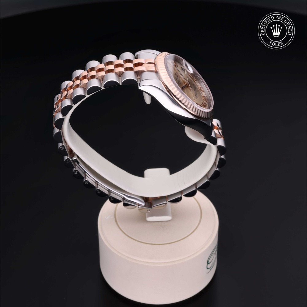 rolex-certified-pre-owned-Datejust-31 mm-Everose Rolesor-2017-M178271-0062