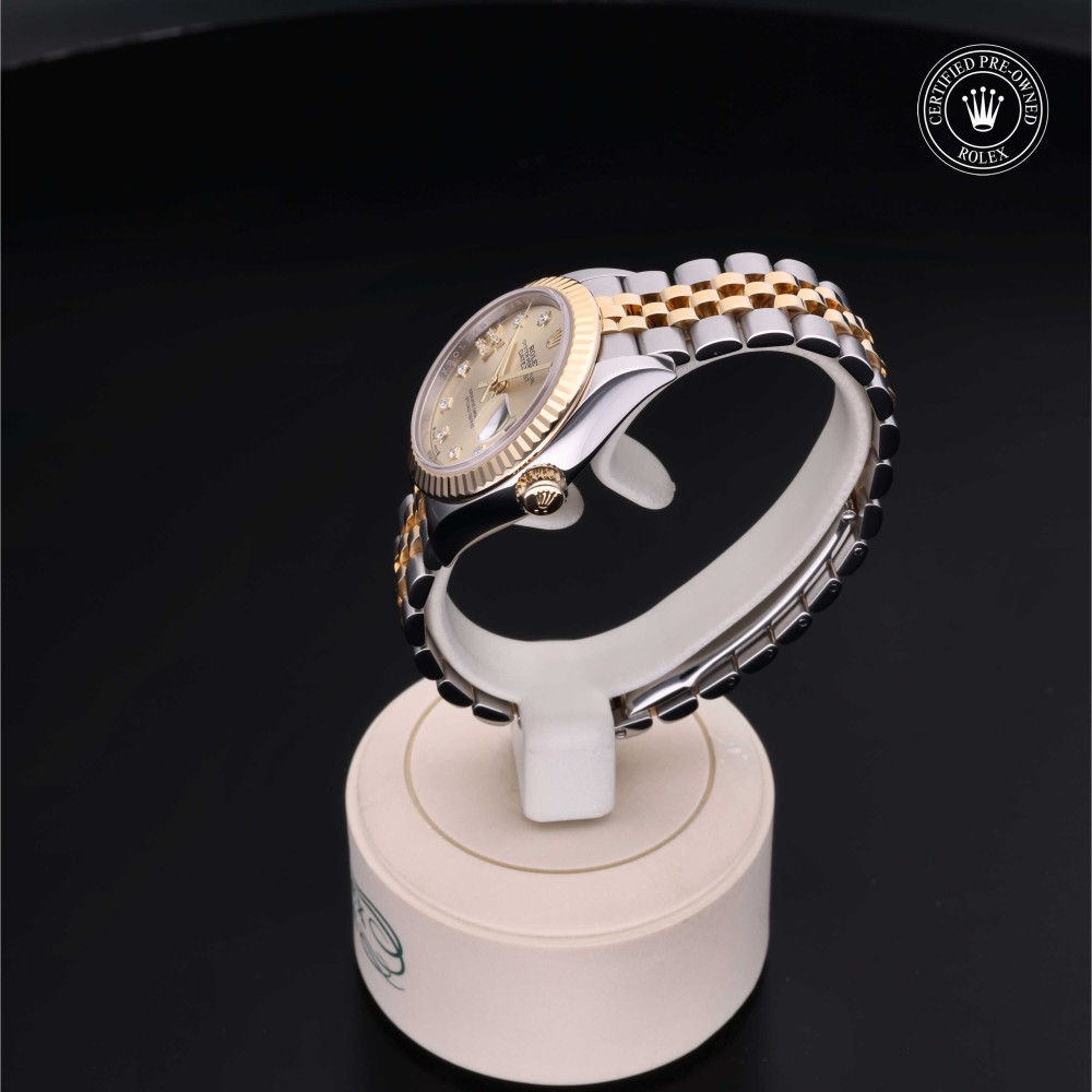 rolex-certified-pre-owned-Lady-Datejust-28 mm-Yellow Rolesor-2021-M279173-0021
