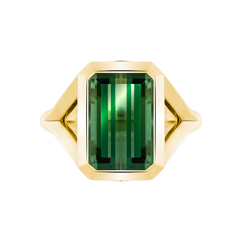 Grace Tourmaline Solitaire Ring, 8.20ct
