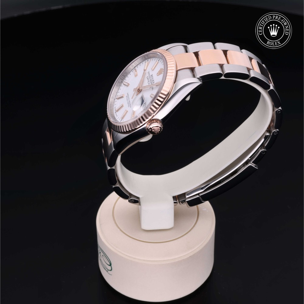 rolex-certified-pre-owned-Datejust-36 mm-Everose Rolesor-2019-M126231-0018