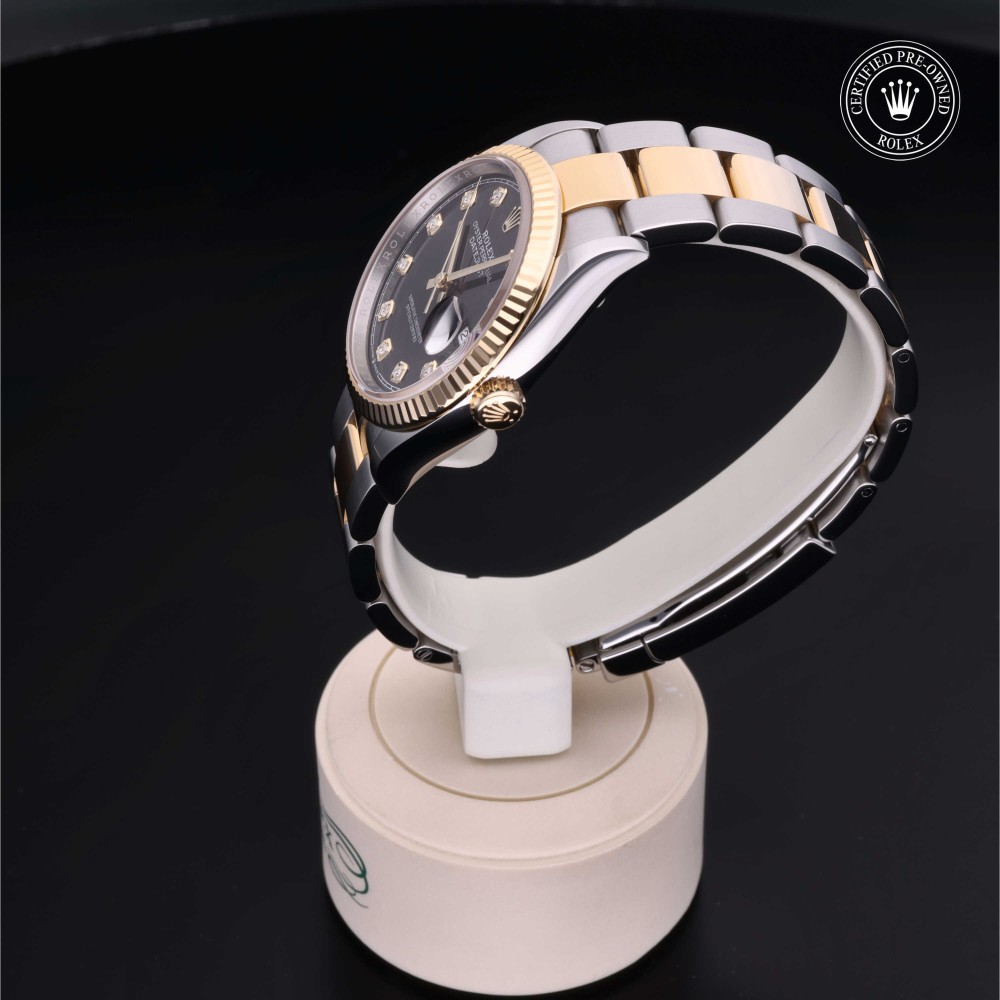 rolex-certified-pre-owned-Datejust-36 mm-Yellow Rolesor-2019-M126233-0022