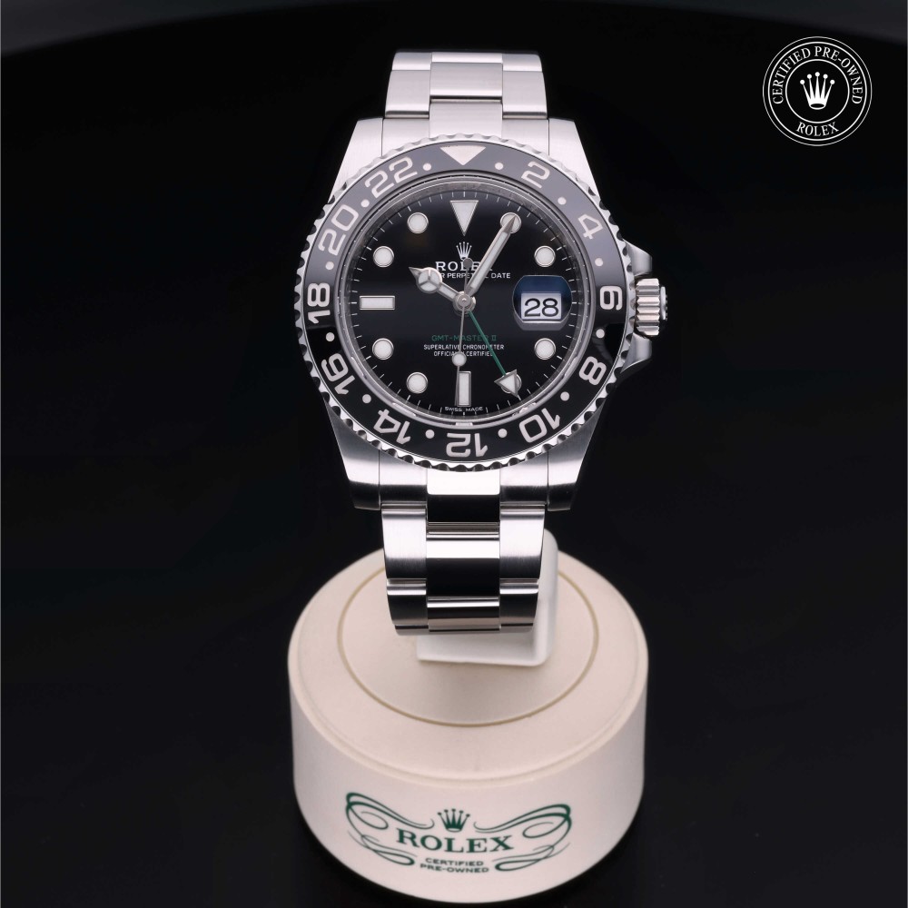rolex-certified-pre-owned-GMT-Master II-40 mm-Oystersteel-2008-M116710LN-0001