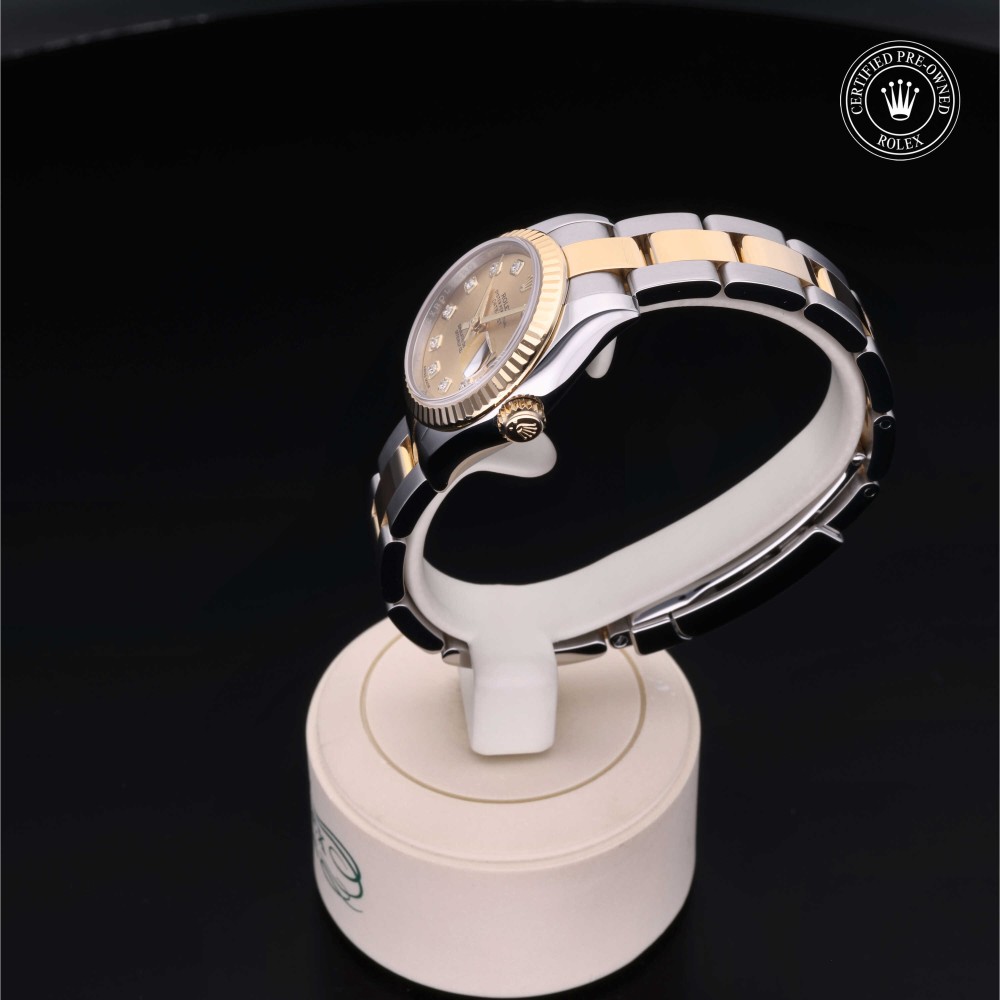 rolex-certified-pre-owned-Lady-Datejust-26 mm-Yellow Rolesor-2015-M179173-0068