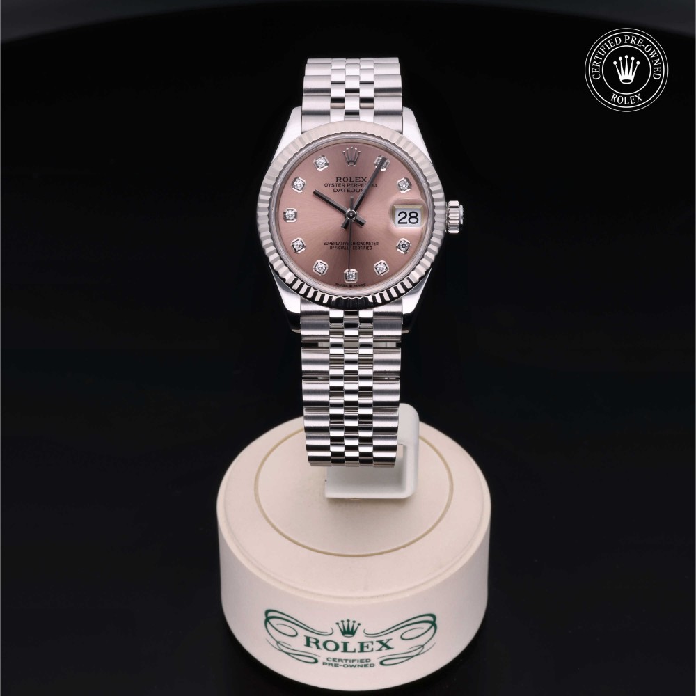 rolex-certified-pre-owned-Datejust-31 mm-White Rolesor-2020-M278274-0032