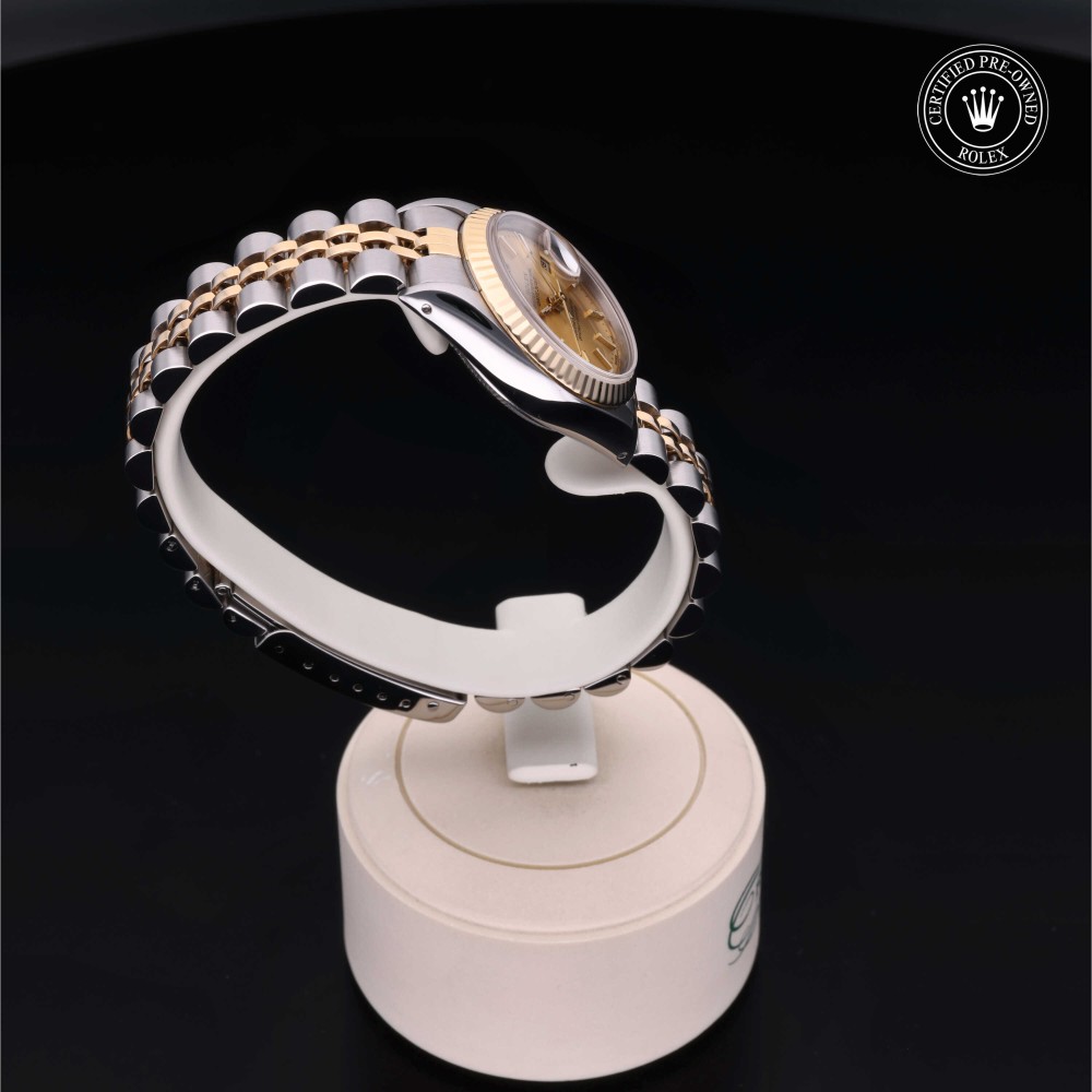 rolex-certified-pre-owned-Lady-Datejust-26 mm-Yellow Rolesor-1988-69173