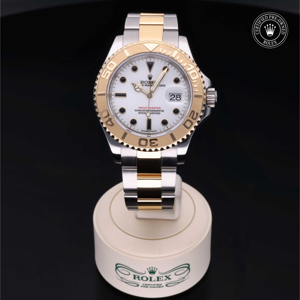 rolex-certified-pre-owned-Yacht-Master-40 mm-Yellow Rolesor-2010-M16623-0006