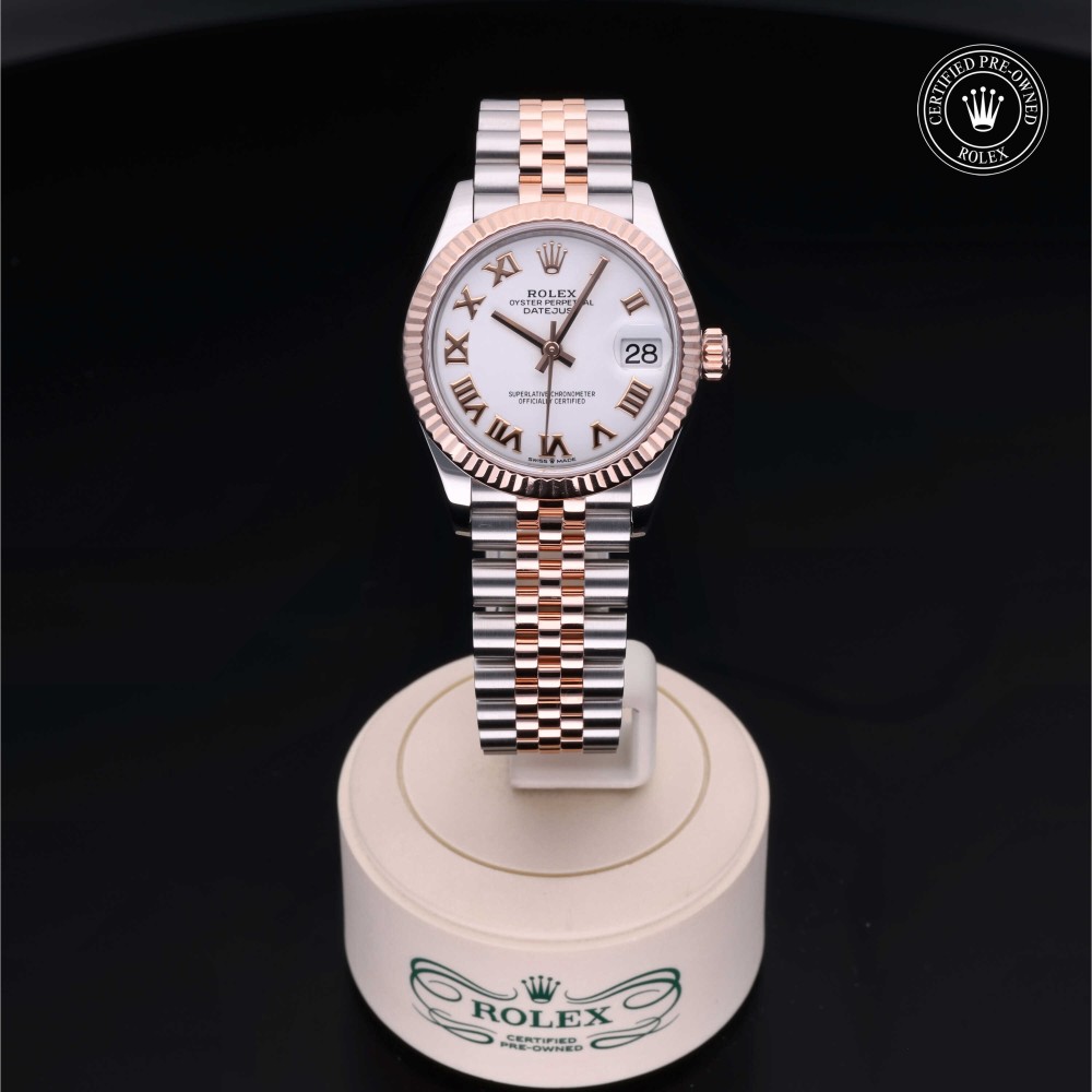rolex-certified-pre-owned-Datejust-31 mm-Everose Rolesor-2019-M278271-0002