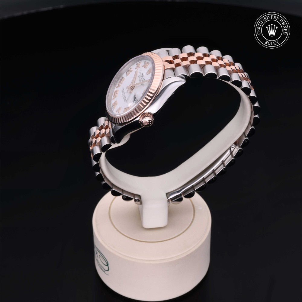 rolex-certified-pre-owned-Datejust-31 mm-Everose Rolesor-2019-M278271-0002