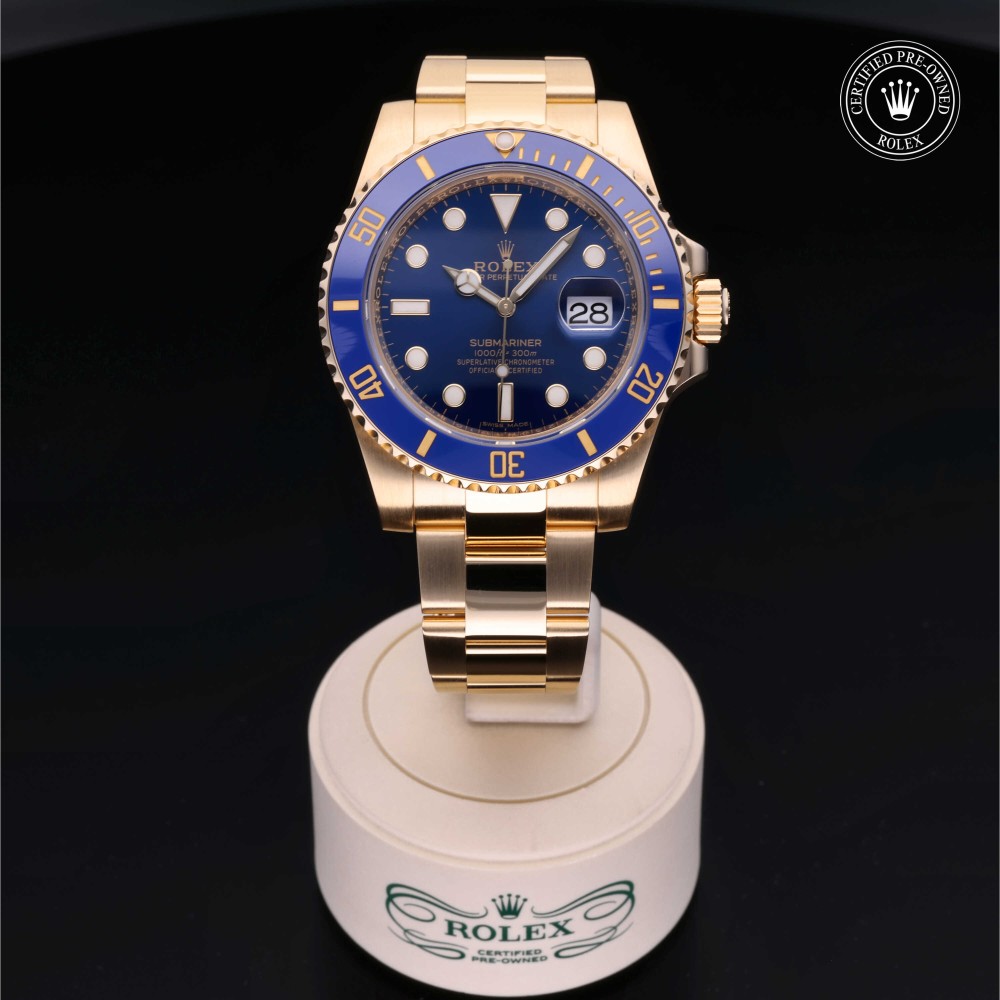rolex-certified-pre-owned-Submariner Date-40 mm-18ct Yellow Gold-2019-M116618LB-0003