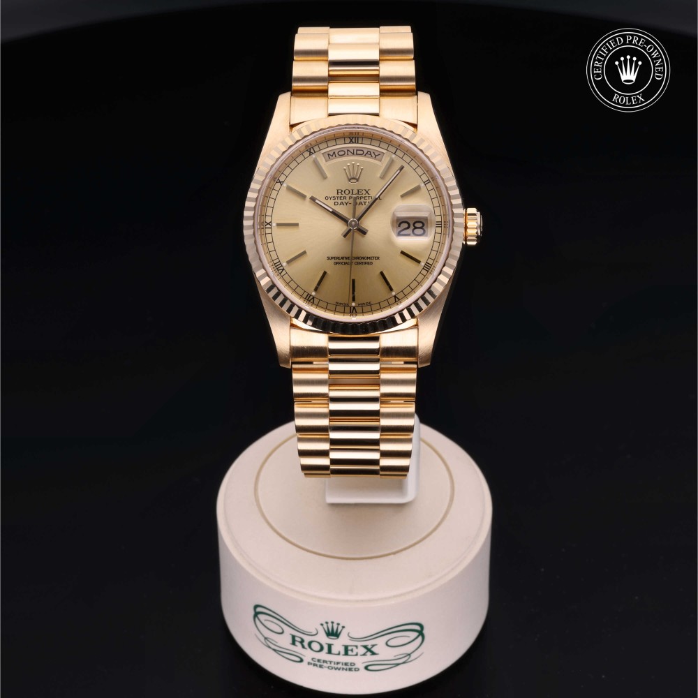 rolex-certified-pre-owned-Day-Date-36 mm-18ct Yellow Gold-2000-M18238-0007