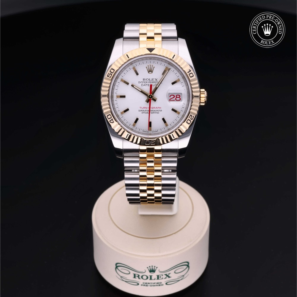 rolex-certified-pre-owned-Turn-O-Graph-36 mm-Yellow Rolesor-2005-M116263-0012