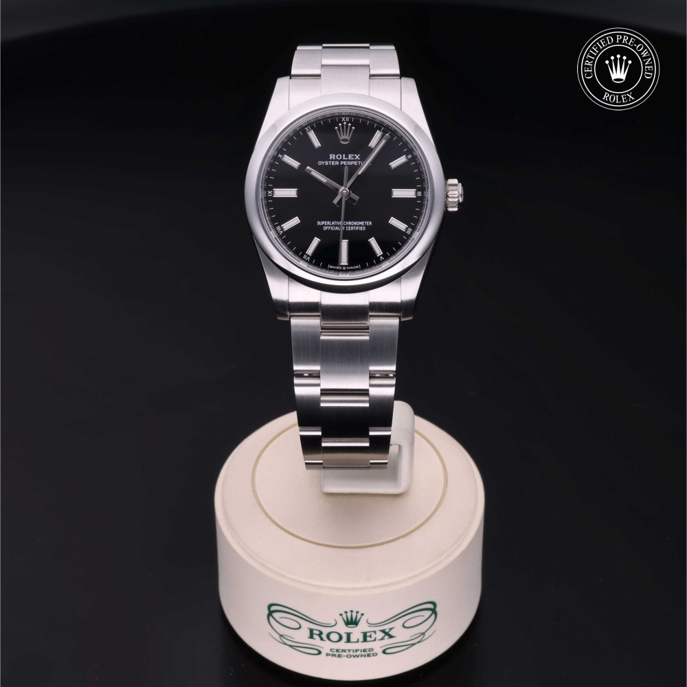 rolex-certified-pre-owned-Oyster Perpetual-34 mm-Oystersteel-2023-M124200-0002