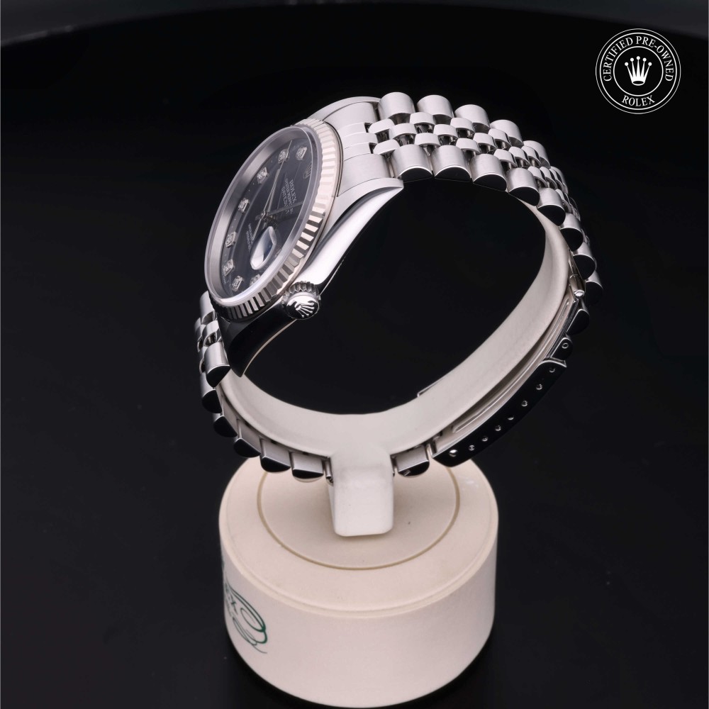 rolex-certified-pre-owned-Datejust-36 mm-White Rolesor-2004-M16234-0043