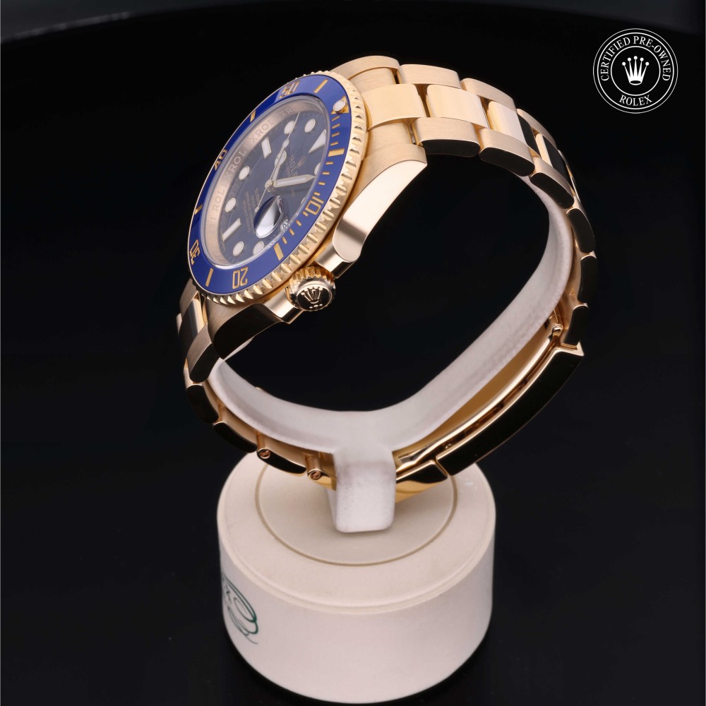 rolex-certified-pre-owned-Submariner Date-40 mm-18ct Yellow Gold-2018-M116618LB-0003