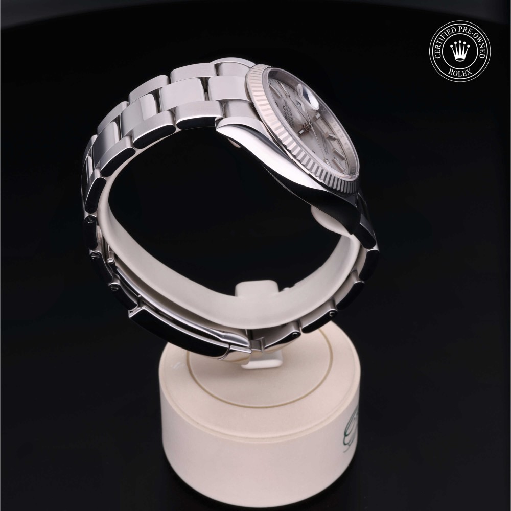 rolex-certified-pre-owned-Datejust-36 mm-White Rolesor-2021-M126234-0014