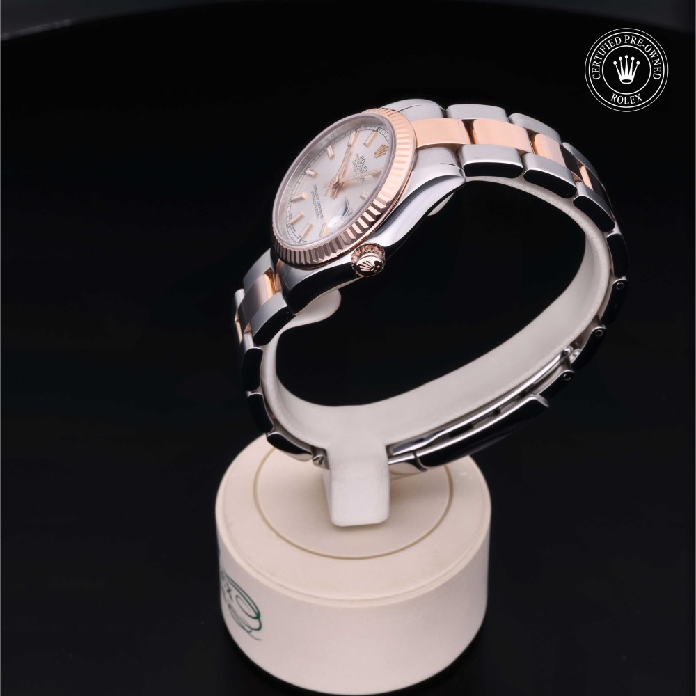 rolex-certified-pre-owned-Datejust-31 mm-Everose Rolesor-2014-M178271-0003