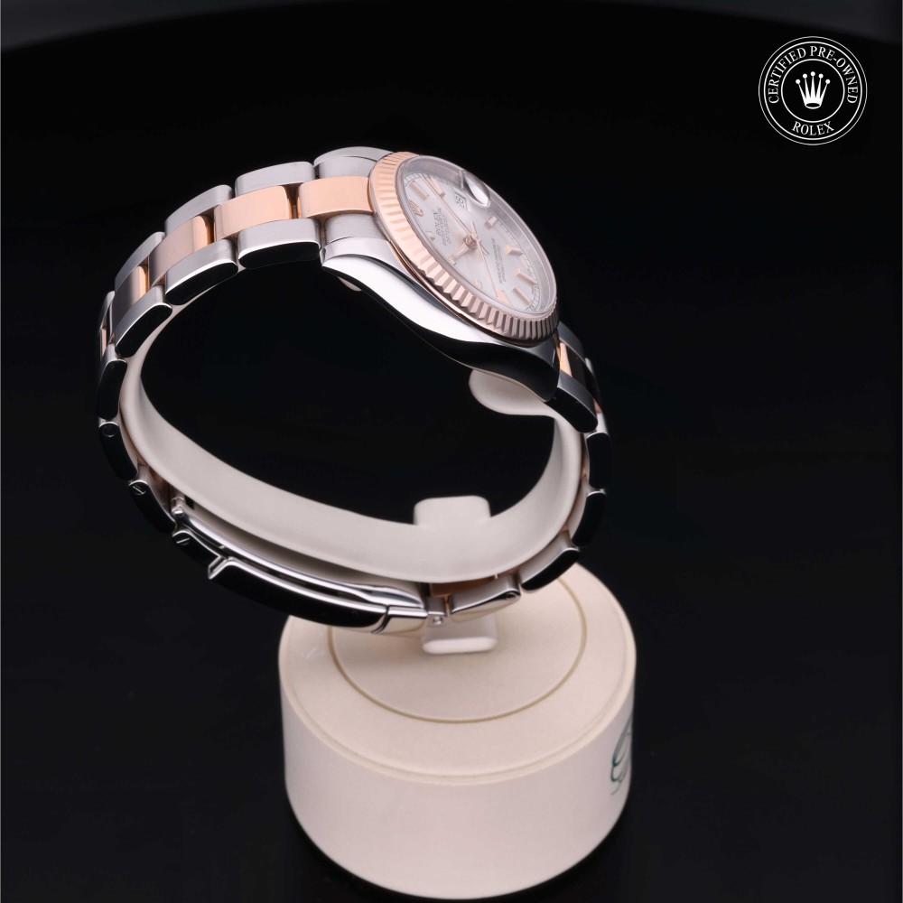 rolex-certified-pre-owned-Datejust-31 mm-Everose Rolesor-2014-M178271-0003