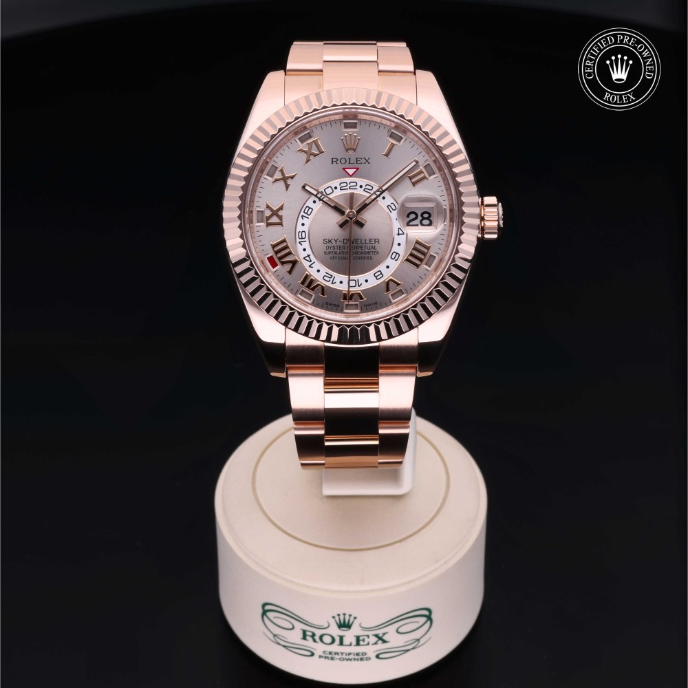 rolex-certified-pre-owned-Sky-Dweller-42 mm-18ct Everose Gold-2015-M326935-0004