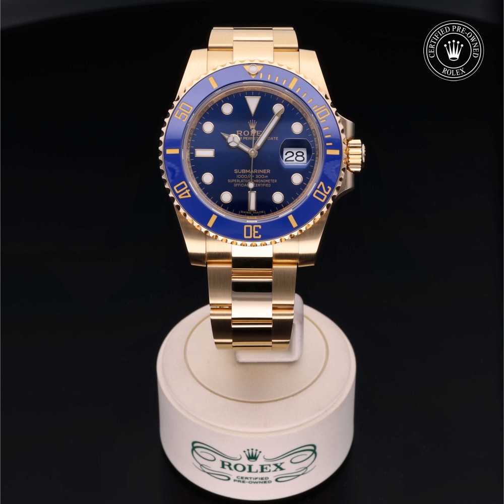rolex-certified-pre-owned-Submariner Date-40 mm-18ct Yellow Gold-2019-M116618LB-0003