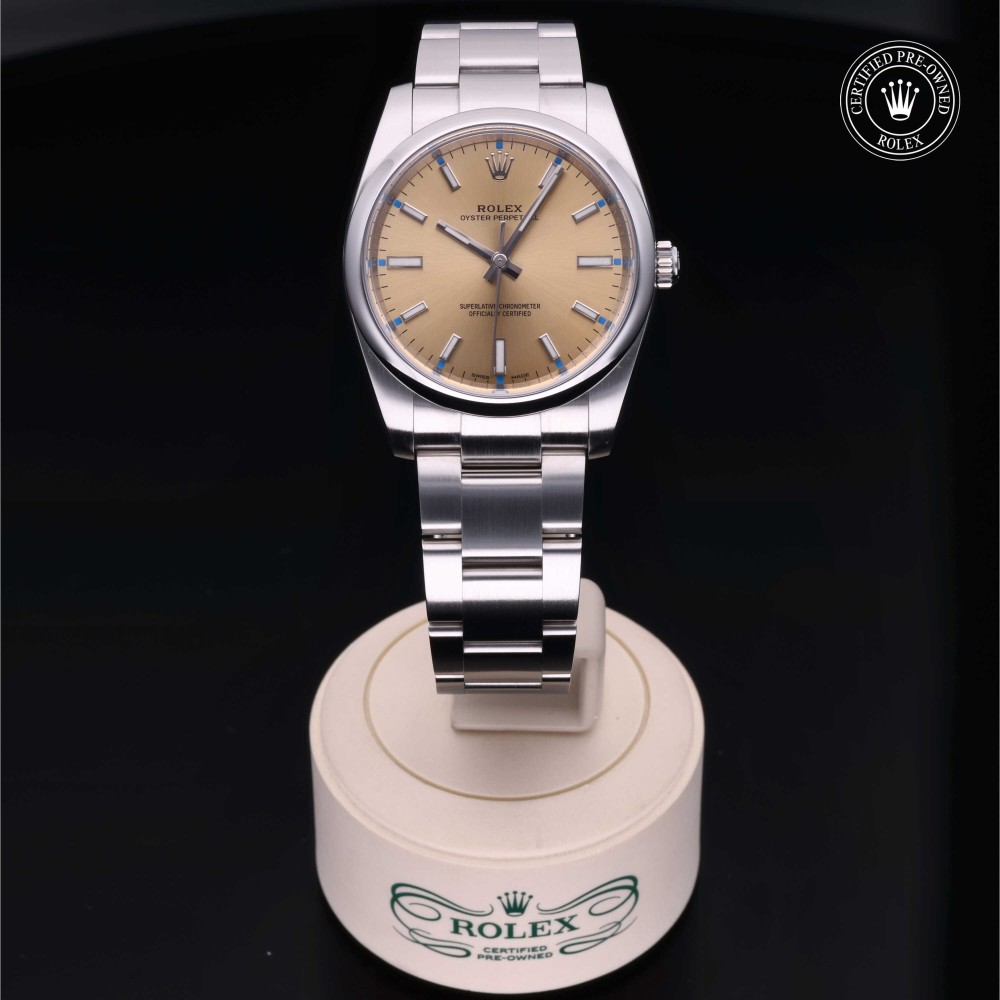 rolex-certified-pre-owned-Oyster Perpetual-34 mm-Oystersteel-2015-M114200-0022