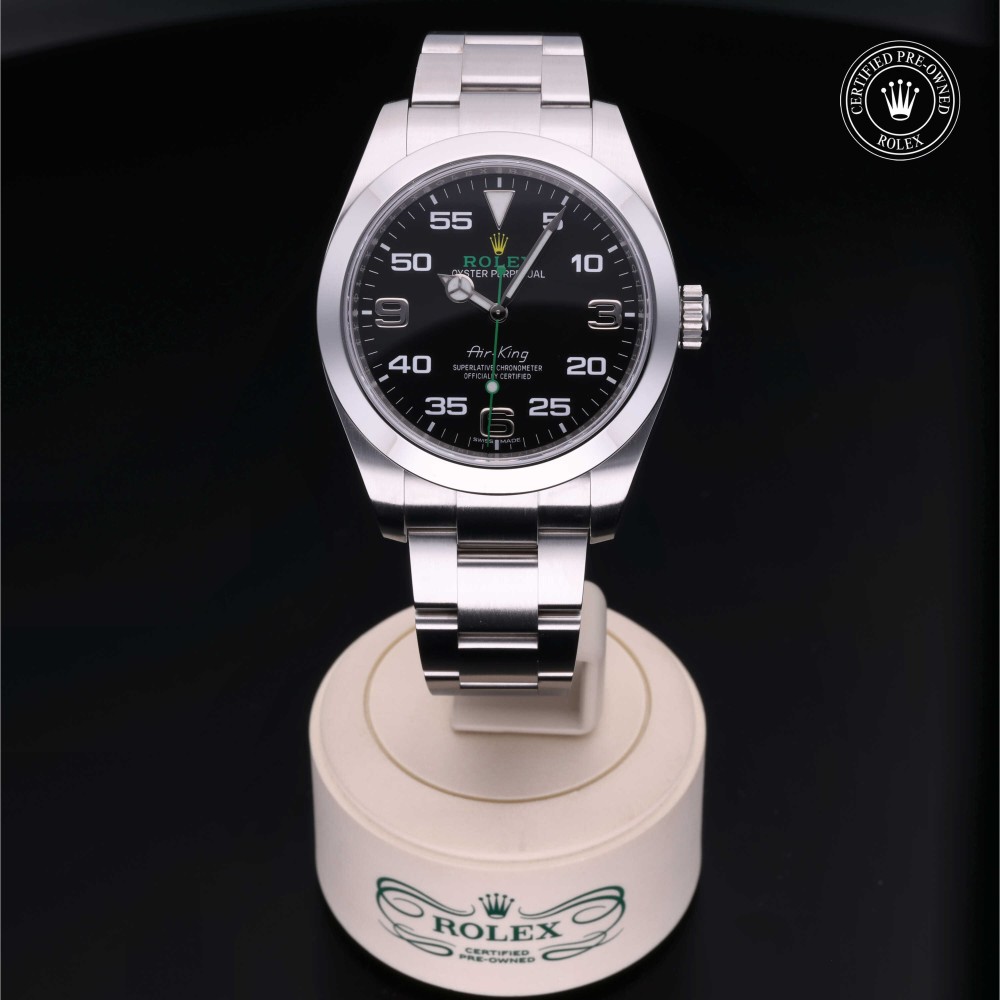rolex-certified-pre-owned-Air-King-40 mm-Oystersteel-2018-M116900-0001