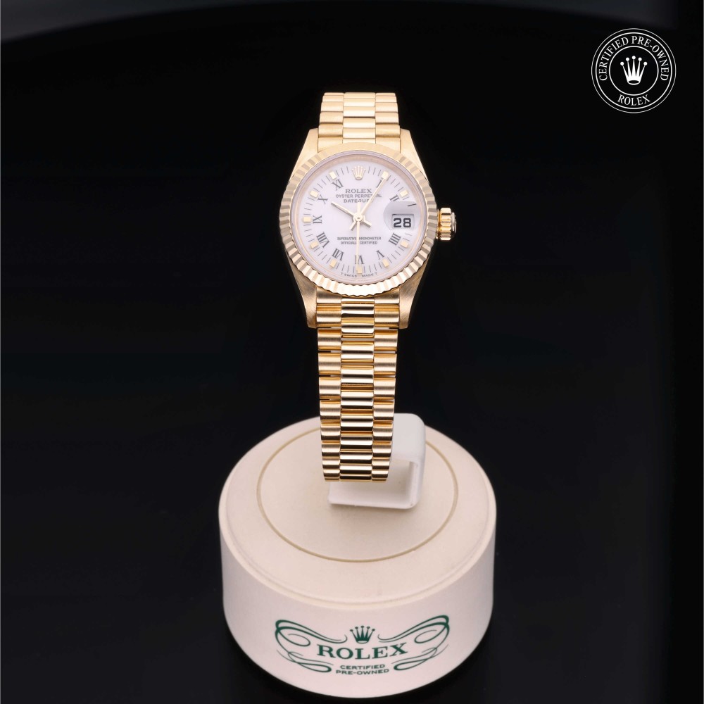 rolex-certified-pre-owned-Lady-Datejust-26 mm-18ct Yellow Gold-1988-69178