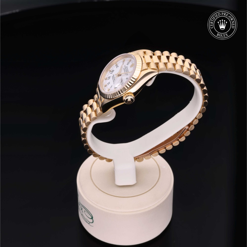 rolex-certified-pre-owned-Lady-Datejust-26 mm-18ct Yellow Gold-1988-69178