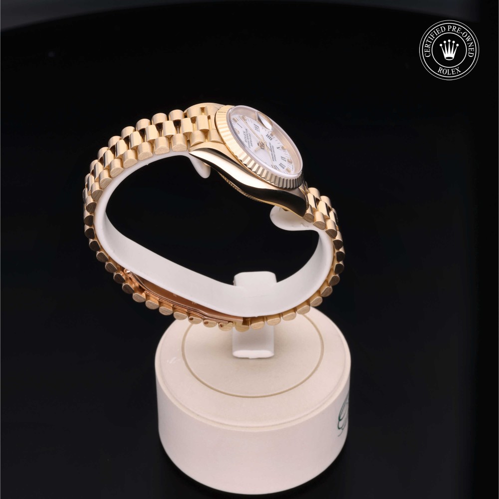 rolex-certified-pre-owned-Lady-Datejust-26 mm-18ct Yellow Gold-1988-69178
