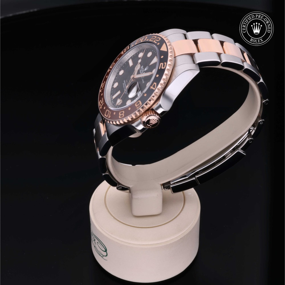rolex-certified-pre-owned-GMT-Master II-40 mm-Everose Rolesor-2020-M126711CHNR-0002