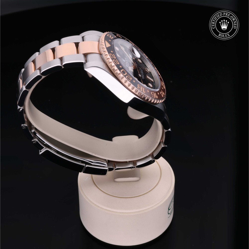 rolex-certified-pre-owned-GMT-Master II-40 mm-Everose Rolesor-2020-M126711CHNR-0002