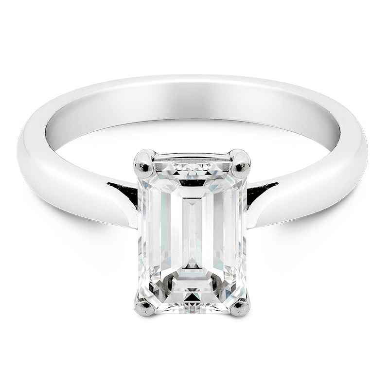 Emerald Cut Solitaire, 1.61ct