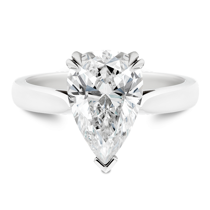 Pear Cut Solitaire, 3.04ct